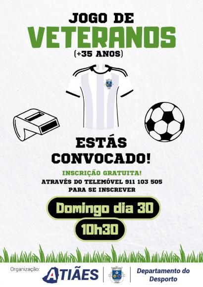 Jogo de Veteranos- 30 de junho