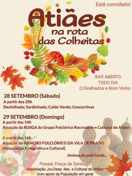 Festa das Colheitas em Atiães - 28 e 29 de setembro