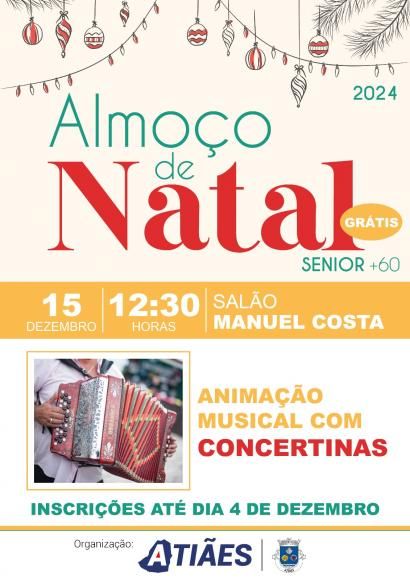 Almoço de Natal dos Seniores +60 de Atiães